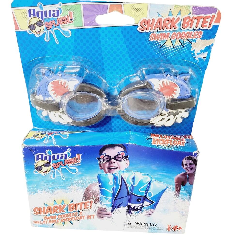 New Shark water googles and float